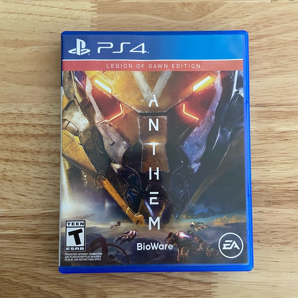 Anthem for ps4